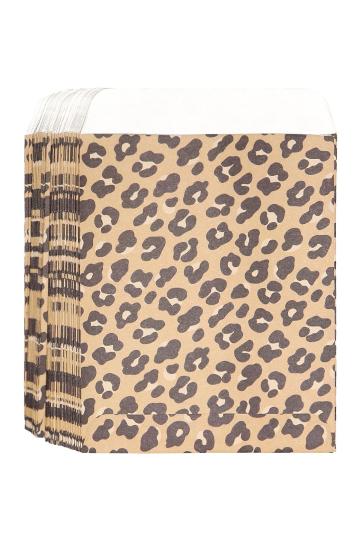Cadeautasje - Klein met luipaardprint