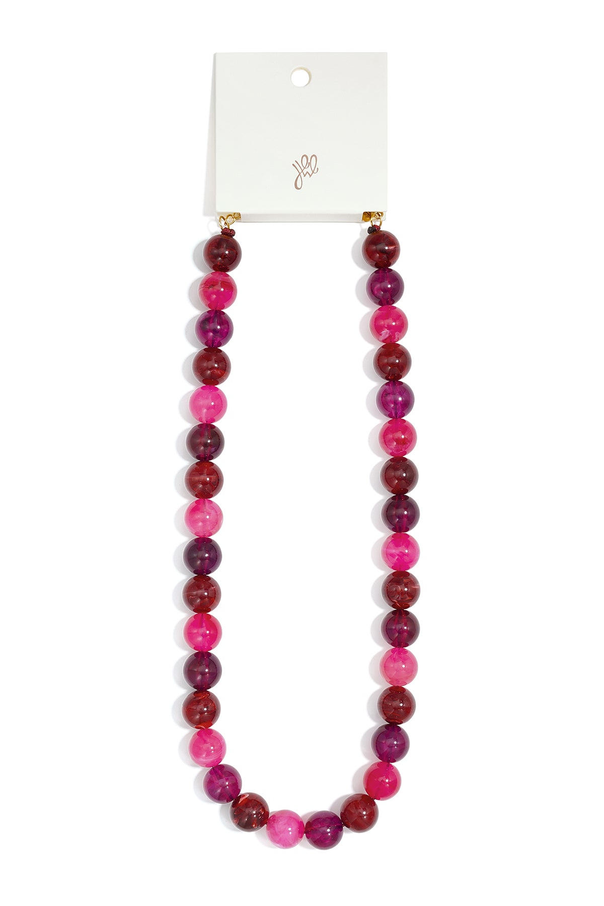 Acryl kralenkettingen, ronde, casual, dagelijkse, eenvoudige serie, dames sieraden