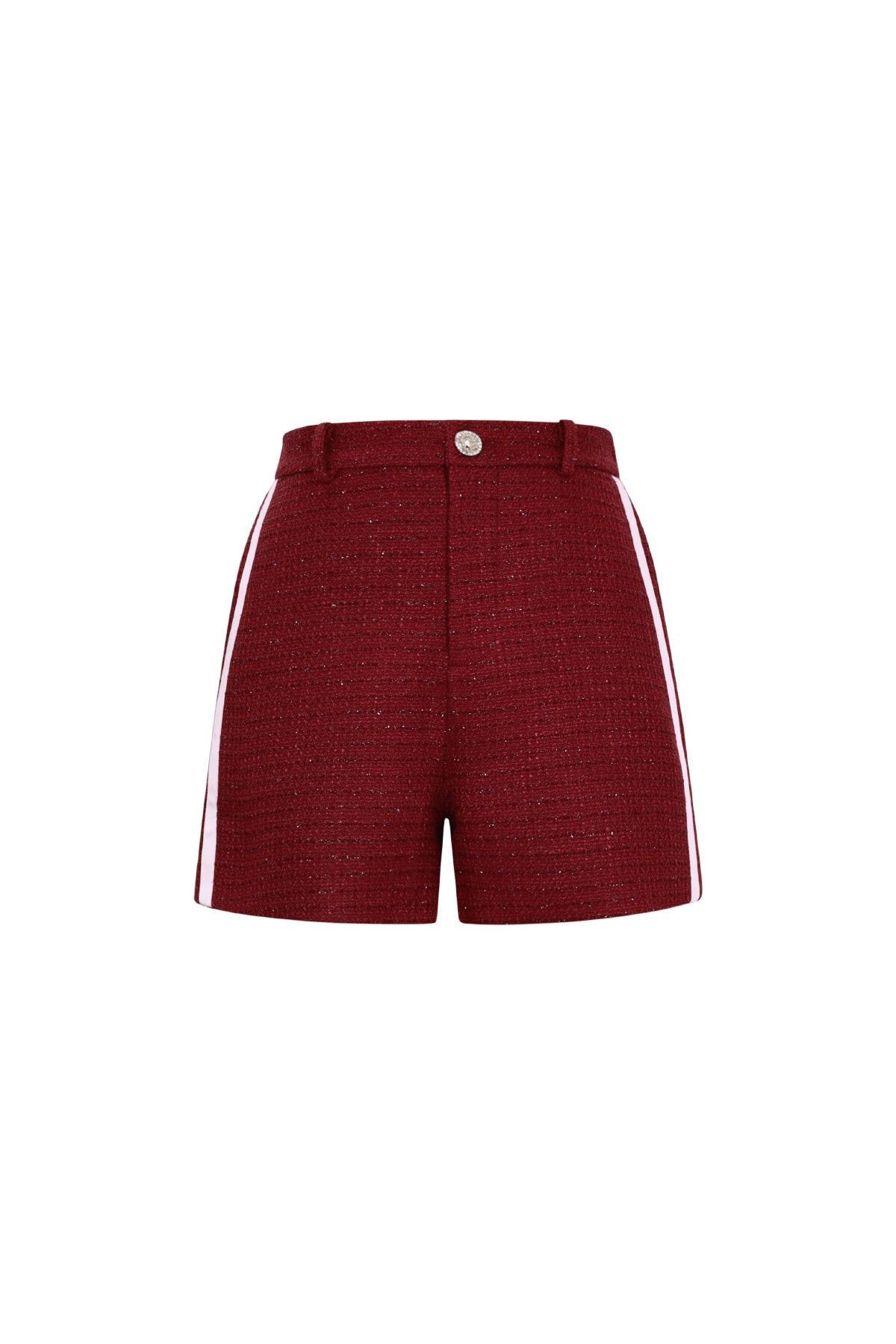 Geweven Polyestervezel Vrouwen Shorts Elegant Ruit Herfst/Winter