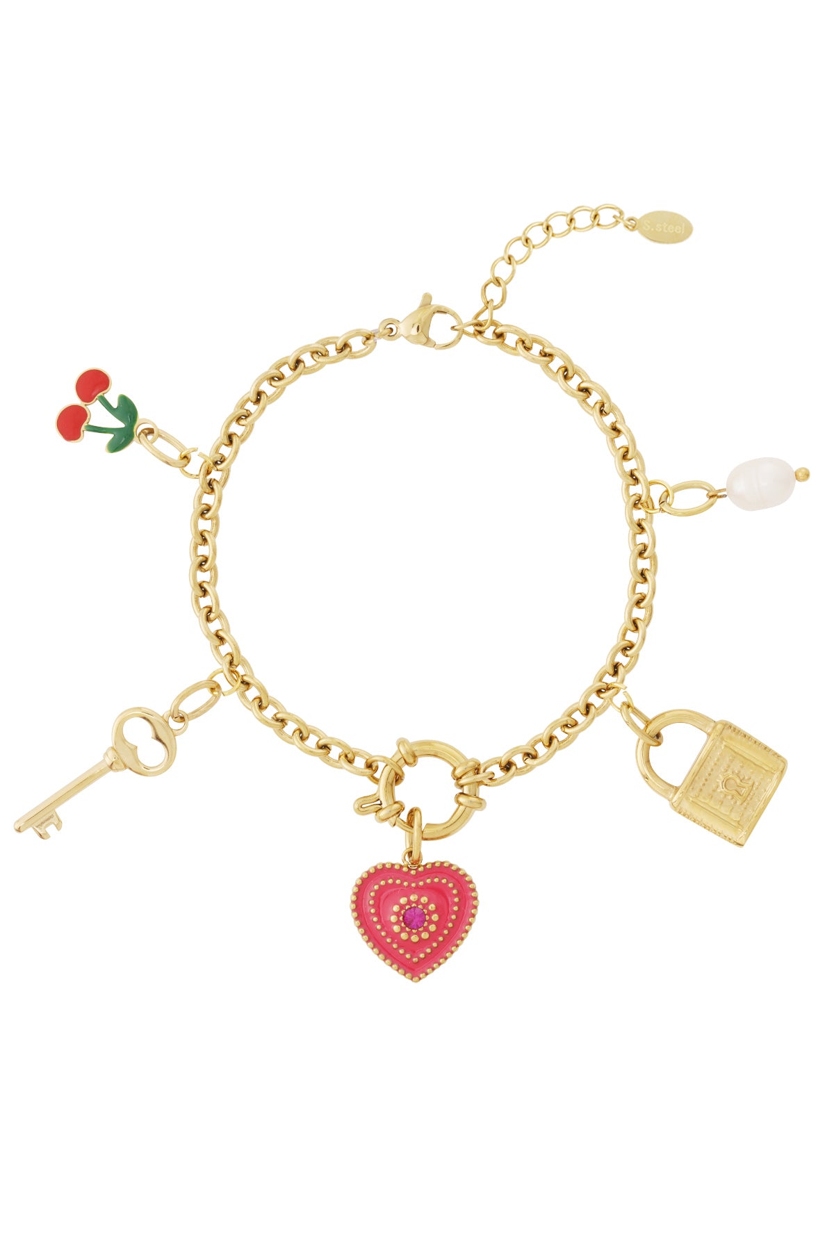 Hart DIY armband