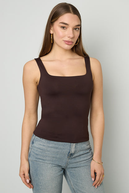 Mouwloze top