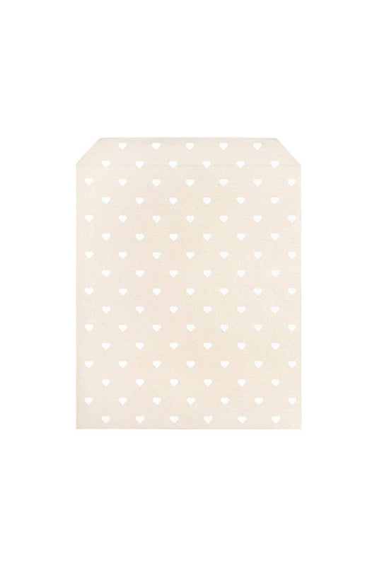 Papieren cadeauzakje Beige