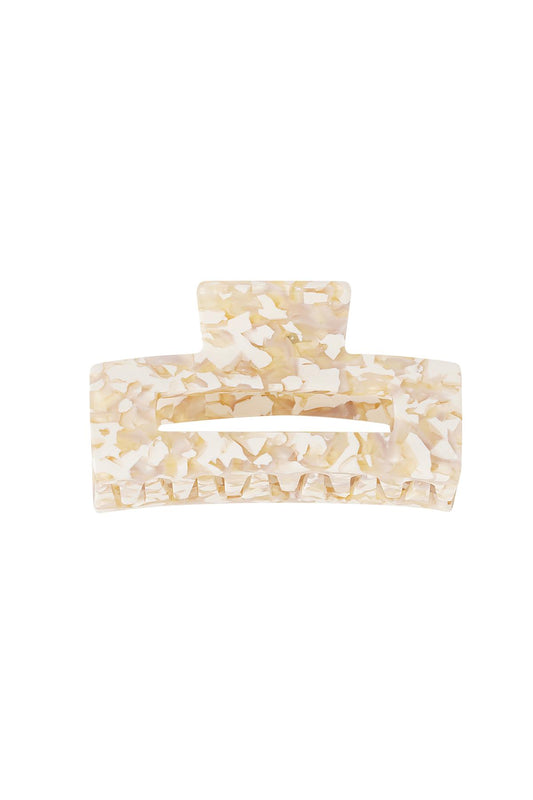 Haarklem met print Beige Sheet Material