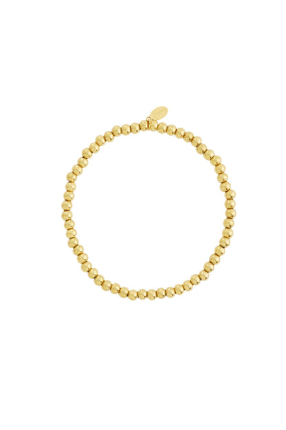 Massieve kralenarmbanden - 4 mm