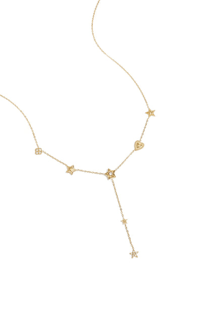 Roestvrijstalen hangerkettingen Star Casual Daily Simple Series Damessieraden