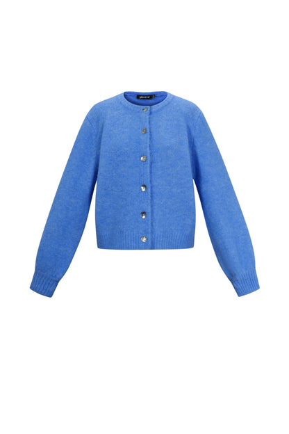 Gebreide Polyestervezel Vrouwen Cardigan Casual Solide Kleur Herfst/Winter