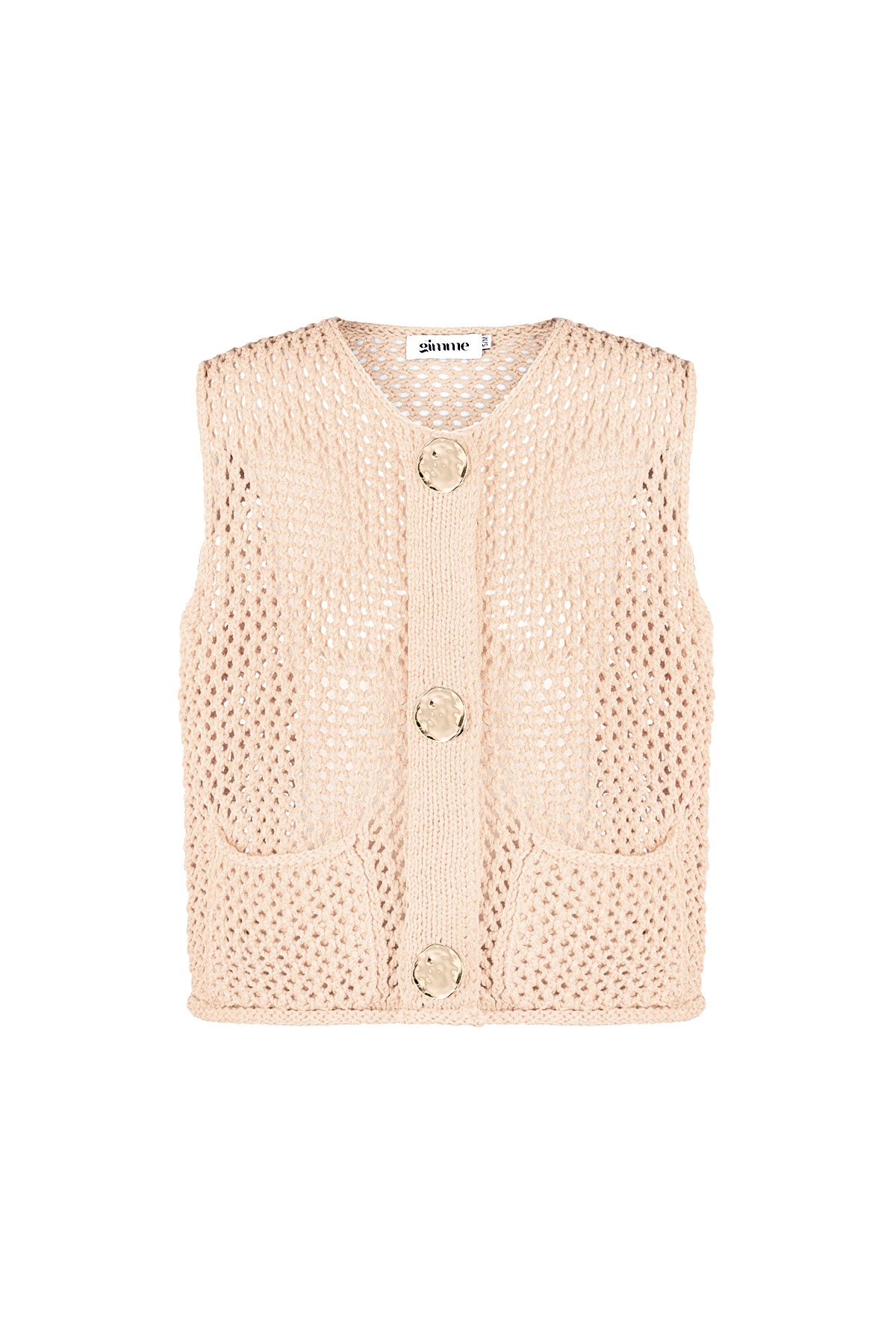 Gebreide Polyester Vrouwen Trui Met Openwerk Ontwerp