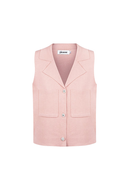 Stylish Viscose Sleeveless Top for Women