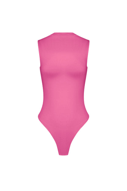 Elegant Bodysuit for Spring/Summer in Black, Fuchsia, Beige