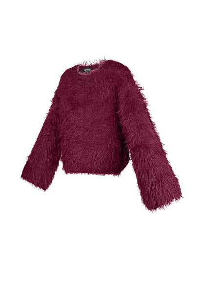 Cozy Acrylic Knit Sweater for Fall/Winter