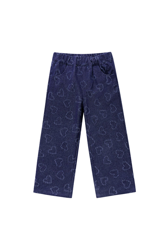 Cotton Denim Vrouwen Rechte Broek Casual Lichtblauw