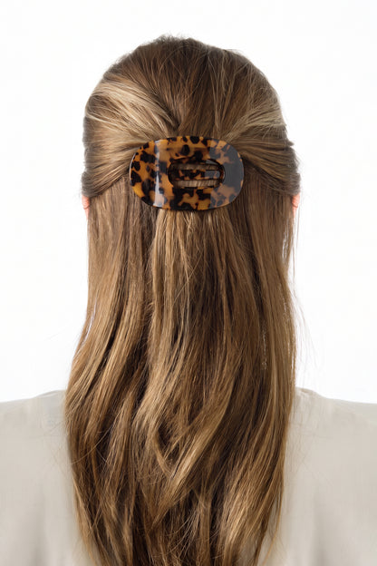 Haarclips, casual, van acetaat, dagelijkse accessoires