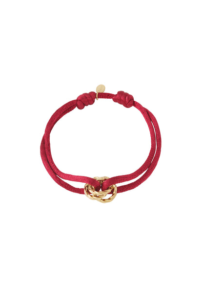 Armband met zonnige dagknoop