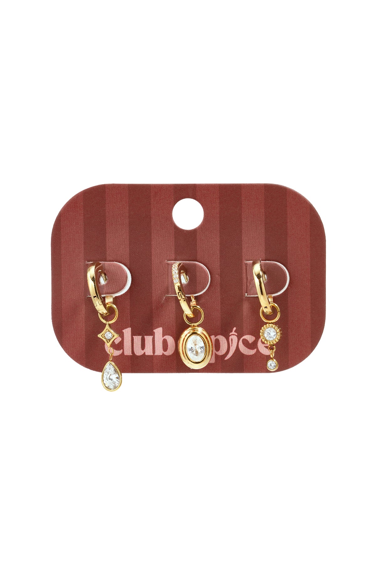 Roestvrijstalen oorbellen setjes Droplet Simple Daily Simple serie dames sieraden