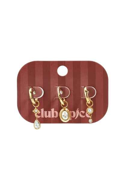 Roestvrijstalen oorbellen setjes Droplet Simple Daily Simple serie dames sieraden