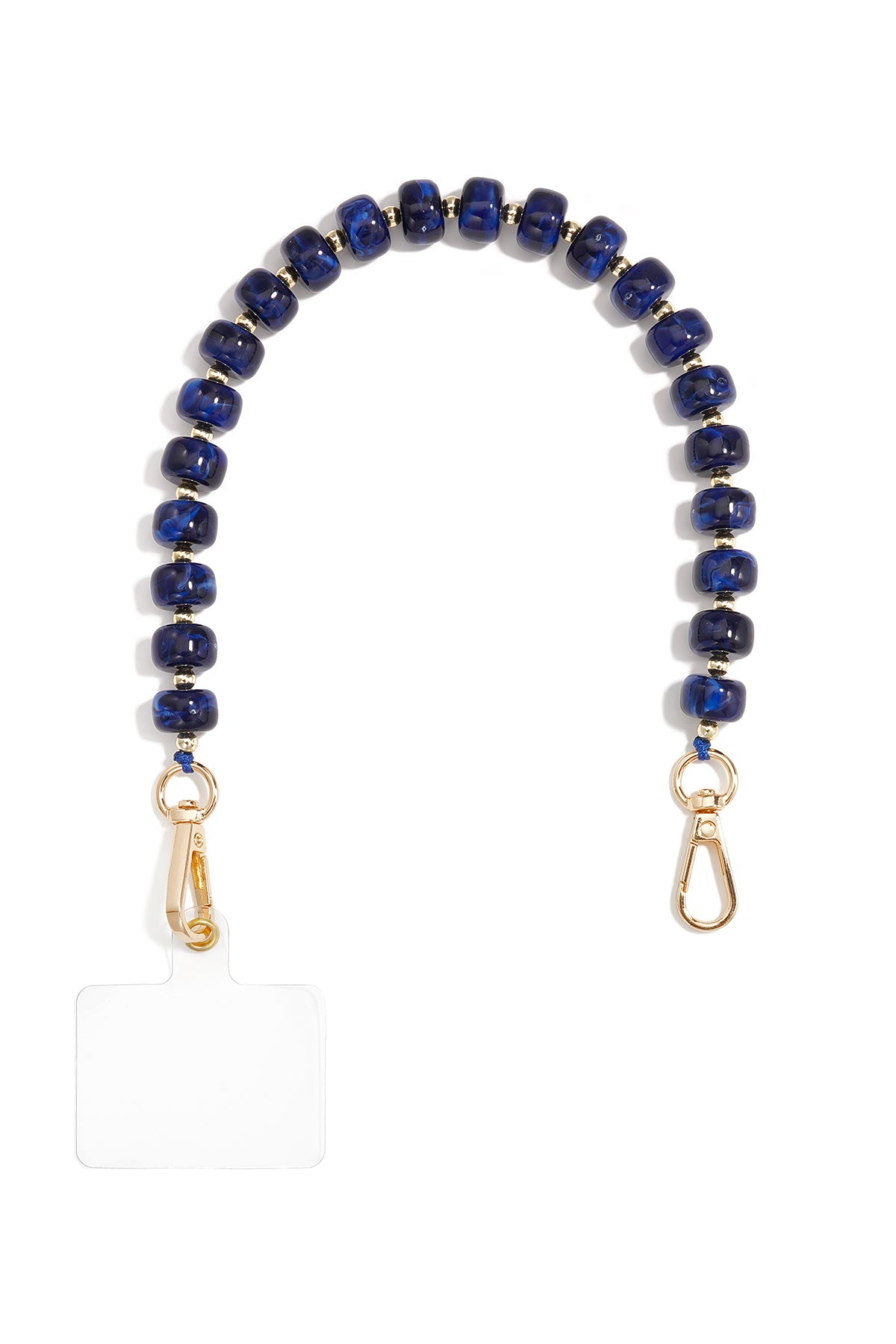 Telefoonketting met kleurverloop, eenvoudig, acryl, dagelijkse accessoires