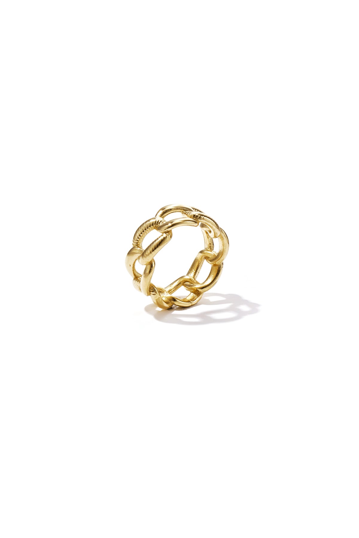 Ring met grote schakels