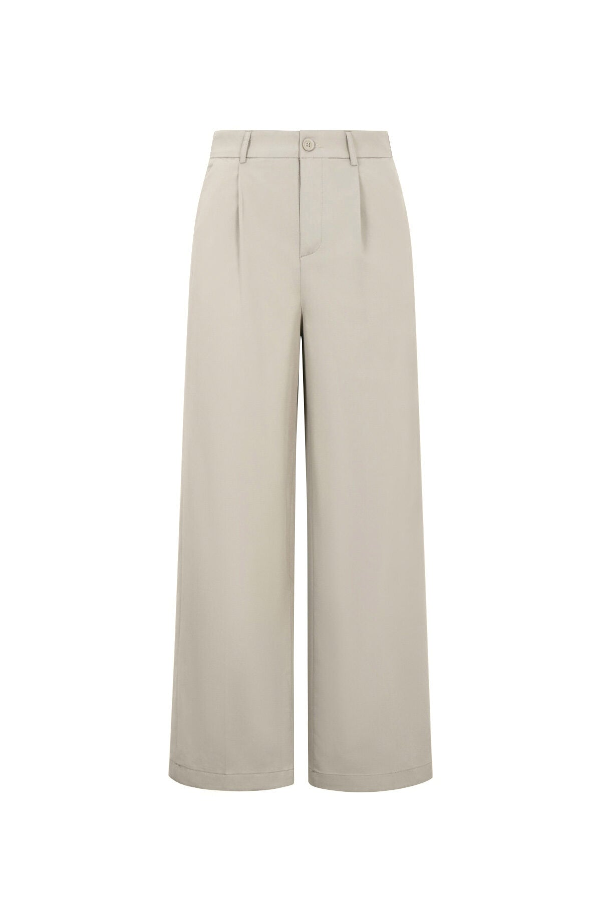 Geweven Polyestervezel Vrouwen Rechte Broek Casual Herfst/Winter