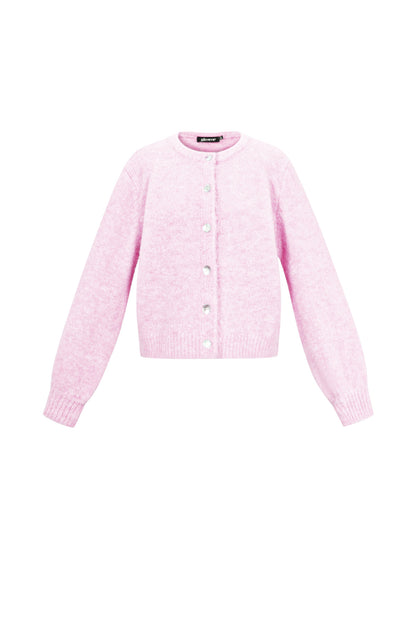 Gebreide Polyestervezel Vrouwen Cardigan Casual Solide Kleur Herfst/Winter