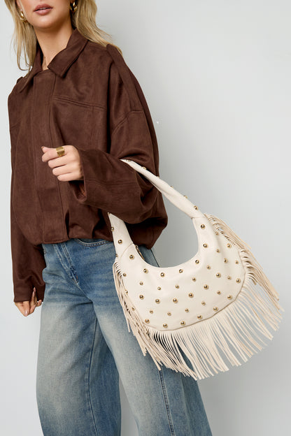 Handtas met studs