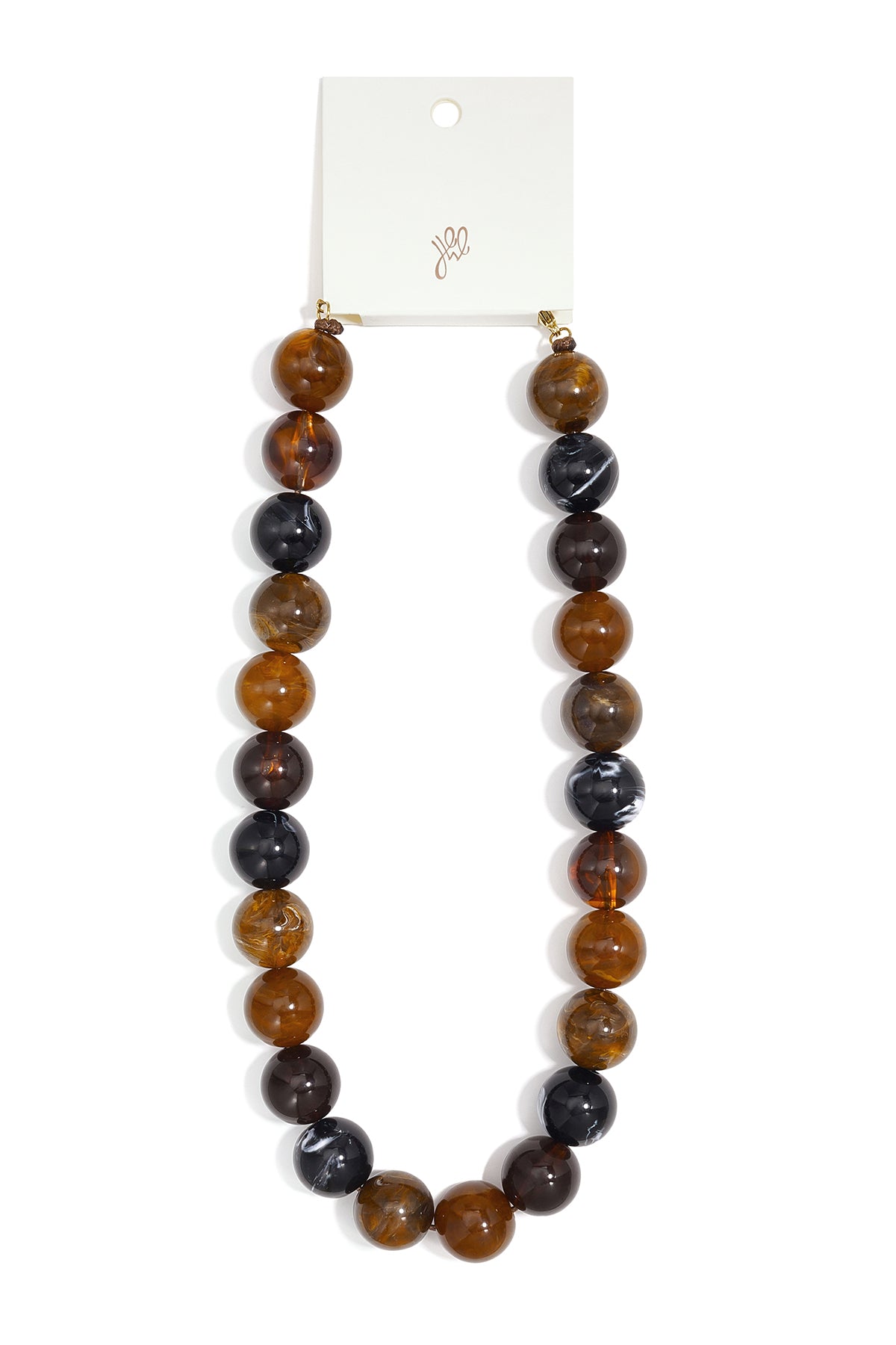 Acryl kralenkettingen, ronde, casual, dagelijkse, eenvoudige serie, dames sieraden