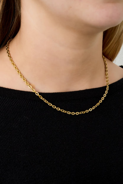 Roestvrijstalen kettingen Ketting DIY Dagelijkse eenvoudige serie Dames sieraden
