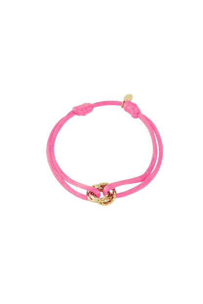 Armband met zonnige dagknoop