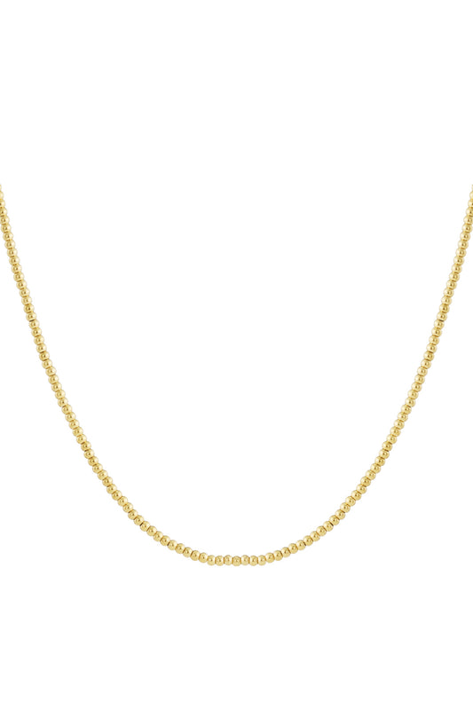 Ketting van massieve kralen - 4 mm