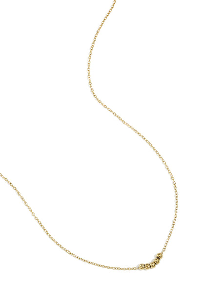 klassieke ketting met balletjes