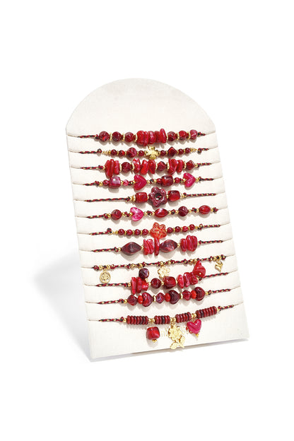 Acryl kettingen display set hart eenvoudige dagelijkse romantische serie dames sieraden