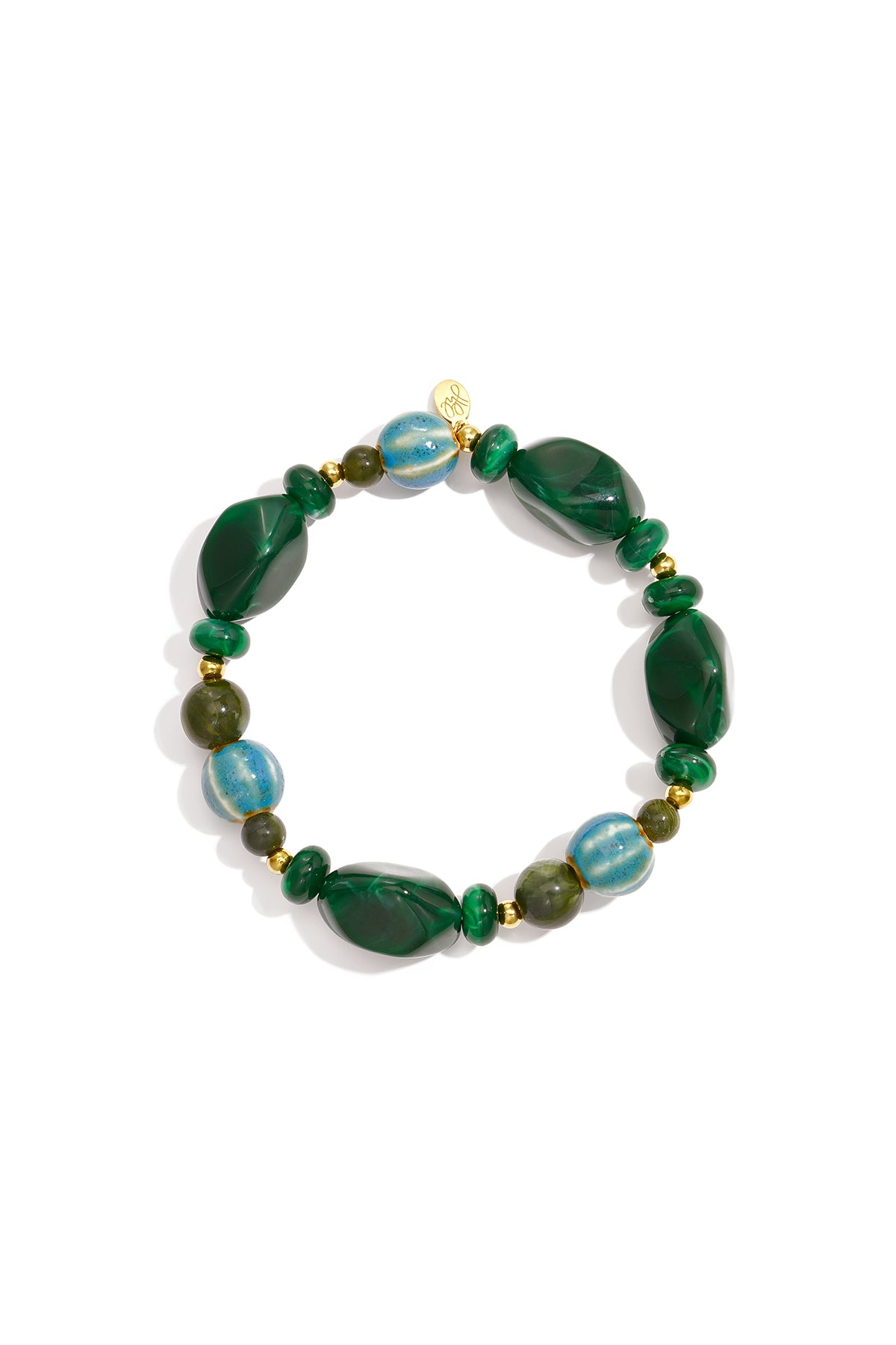 Acryl kralenarmbanden met onregelmatige vorm, casual, dagelijks gebruik, eenvoudige serie, dames sieraden
