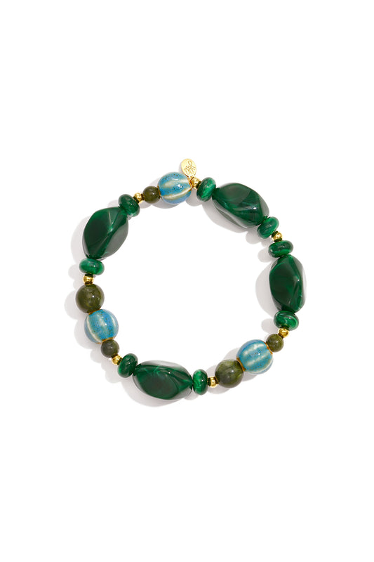 Acryl kralenarmbanden met onregelmatige vorm, casual, dagelijks gebruik, eenvoudige serie, dames sieraden