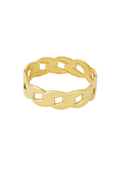 Bold link Bangle