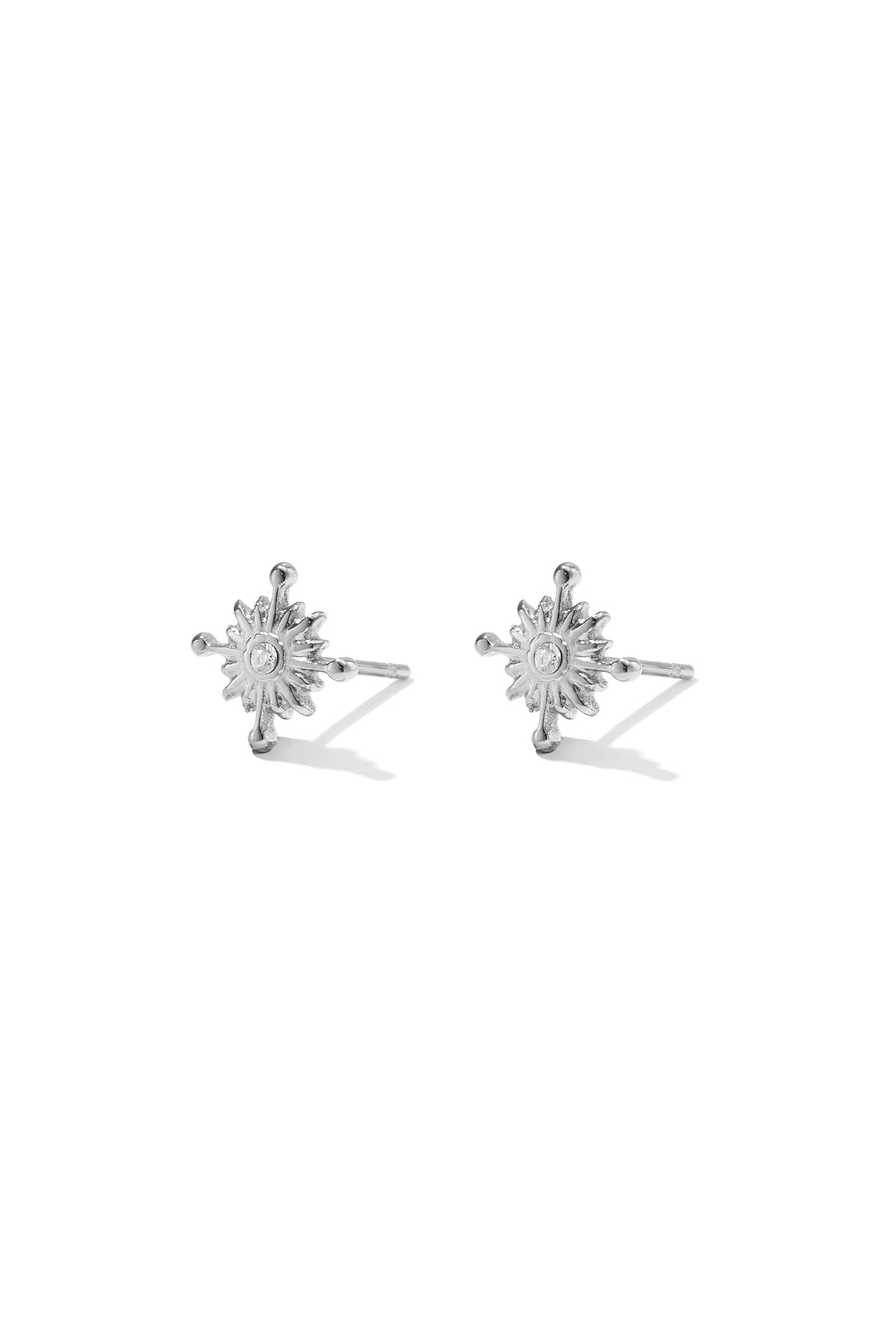 Roestvrijstalen oorknopjes met onregelmatige vorm, eenvoudige, alledaagse serie, dames sieraden