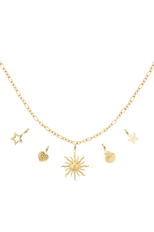 Zonnige DIY ketting