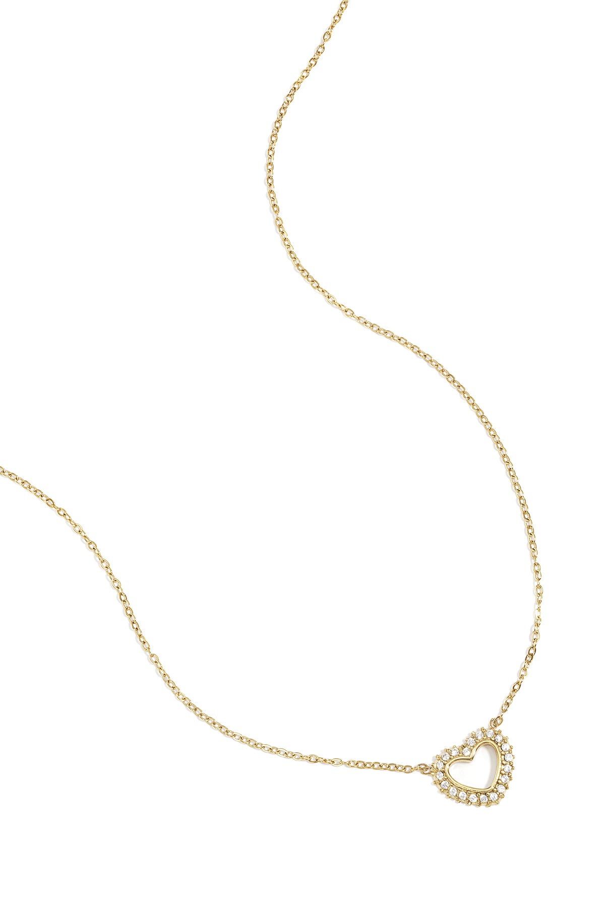 diamant hart ketting