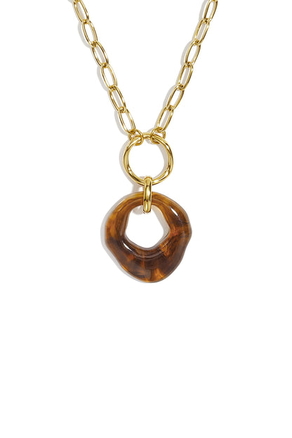 Lange roestvrijstalen kettingen met onregelmatige vorm, casual, alledaagse, eenvoudige serie, dames sieraden