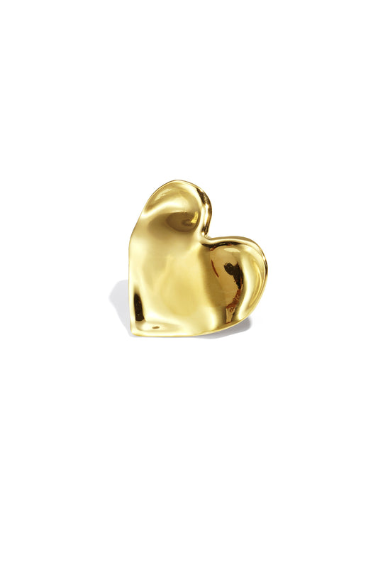 Groot hart statement ring