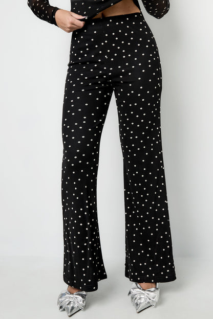 Broek met stippen
