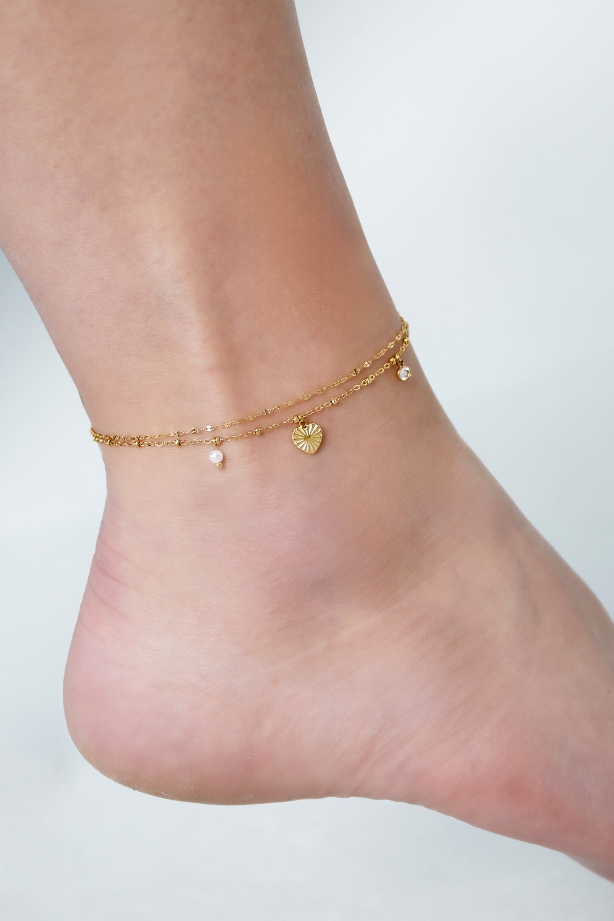 love love love enkel armband