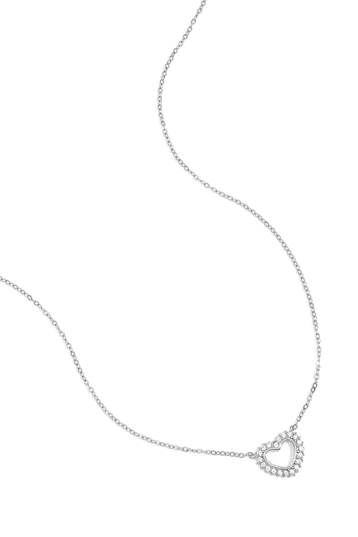 diamant hart ketting