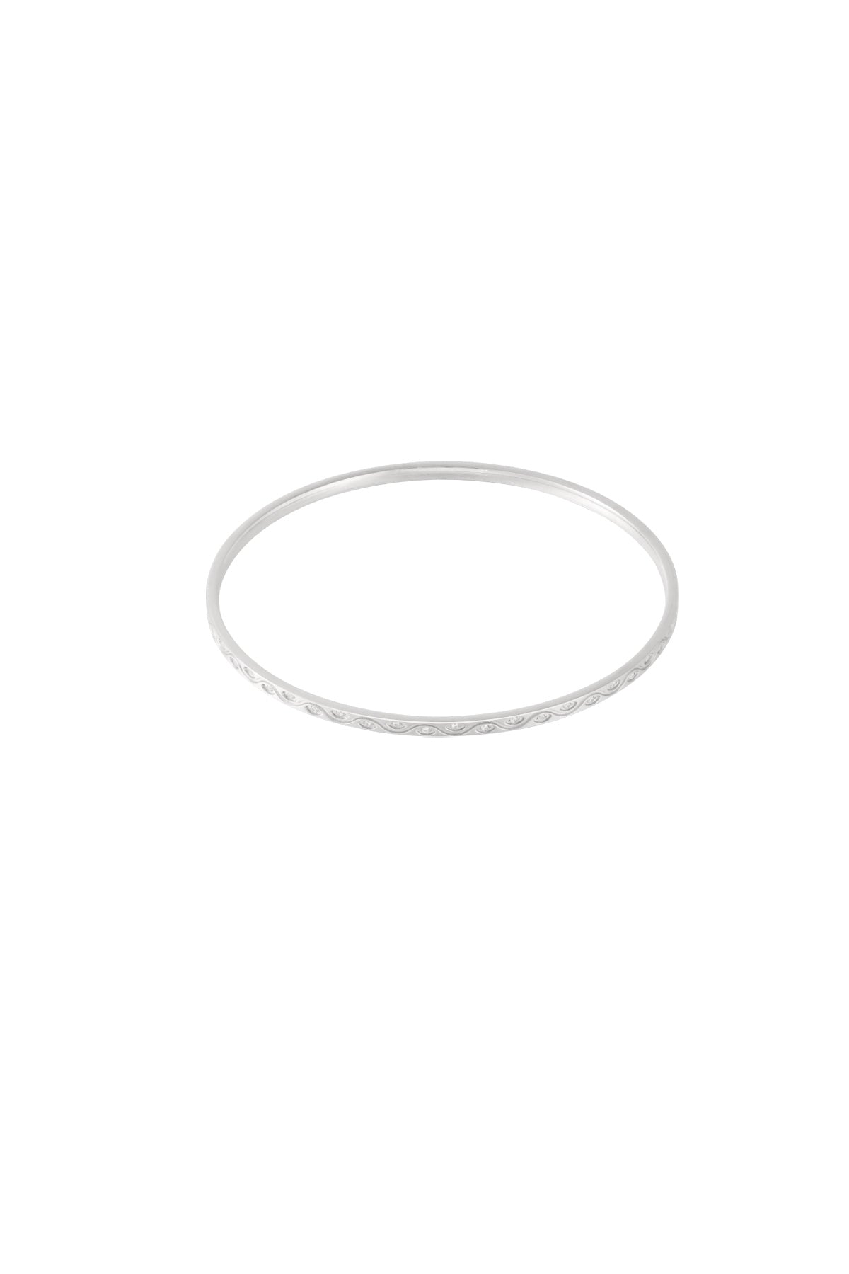 Armbanden van roestvrij staal, geometrisch, casual, dagelijks, eenvoudig, serie, damessieraden