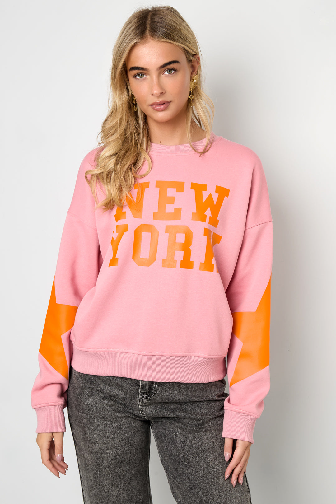 New York sweater met ster