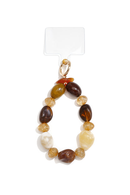 Telefoonketting met kralen, casual acryl, dagelijkse accessoires
