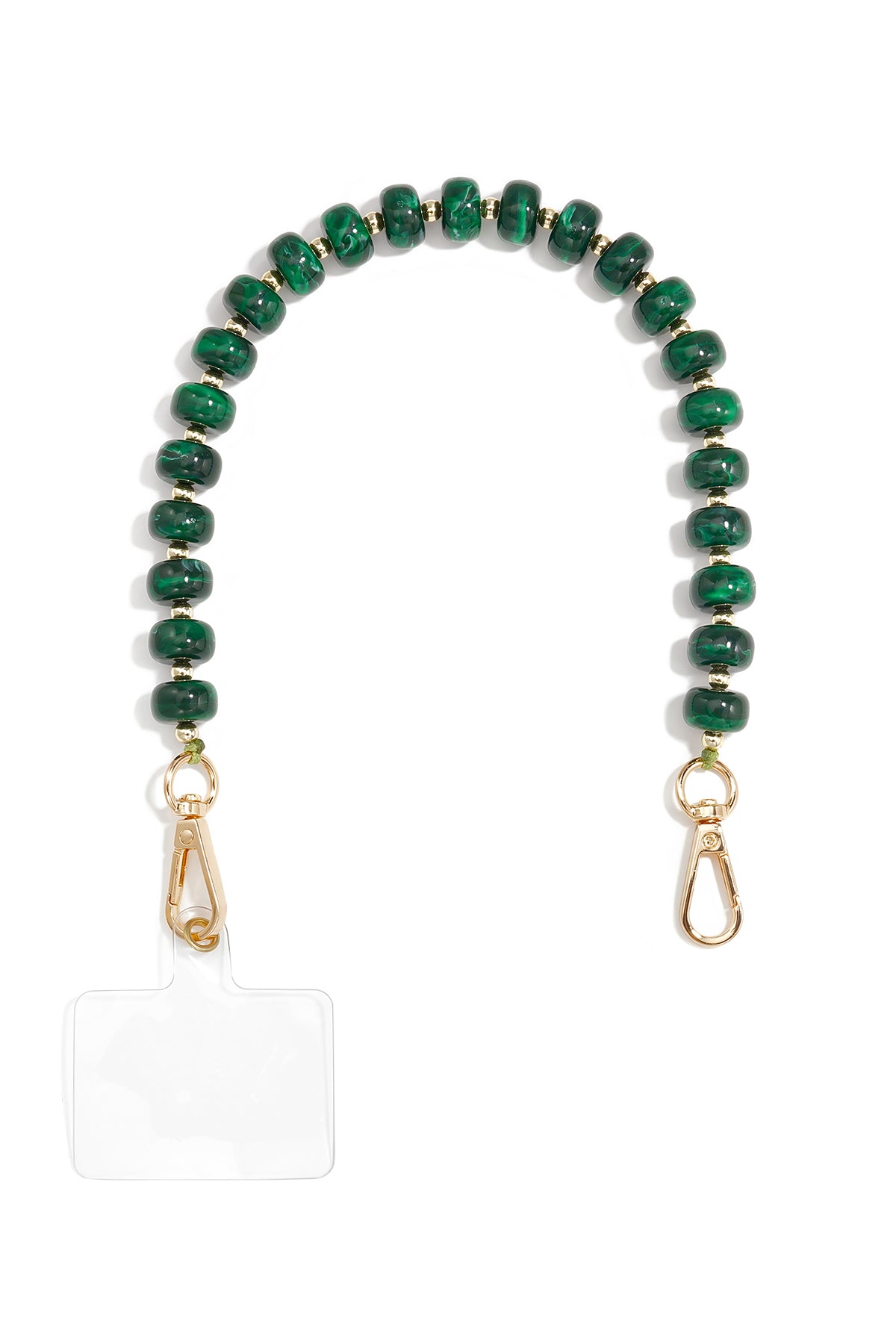 Telefoonketting met kleurverloop, eenvoudig, acryl, dagelijkse accessoires