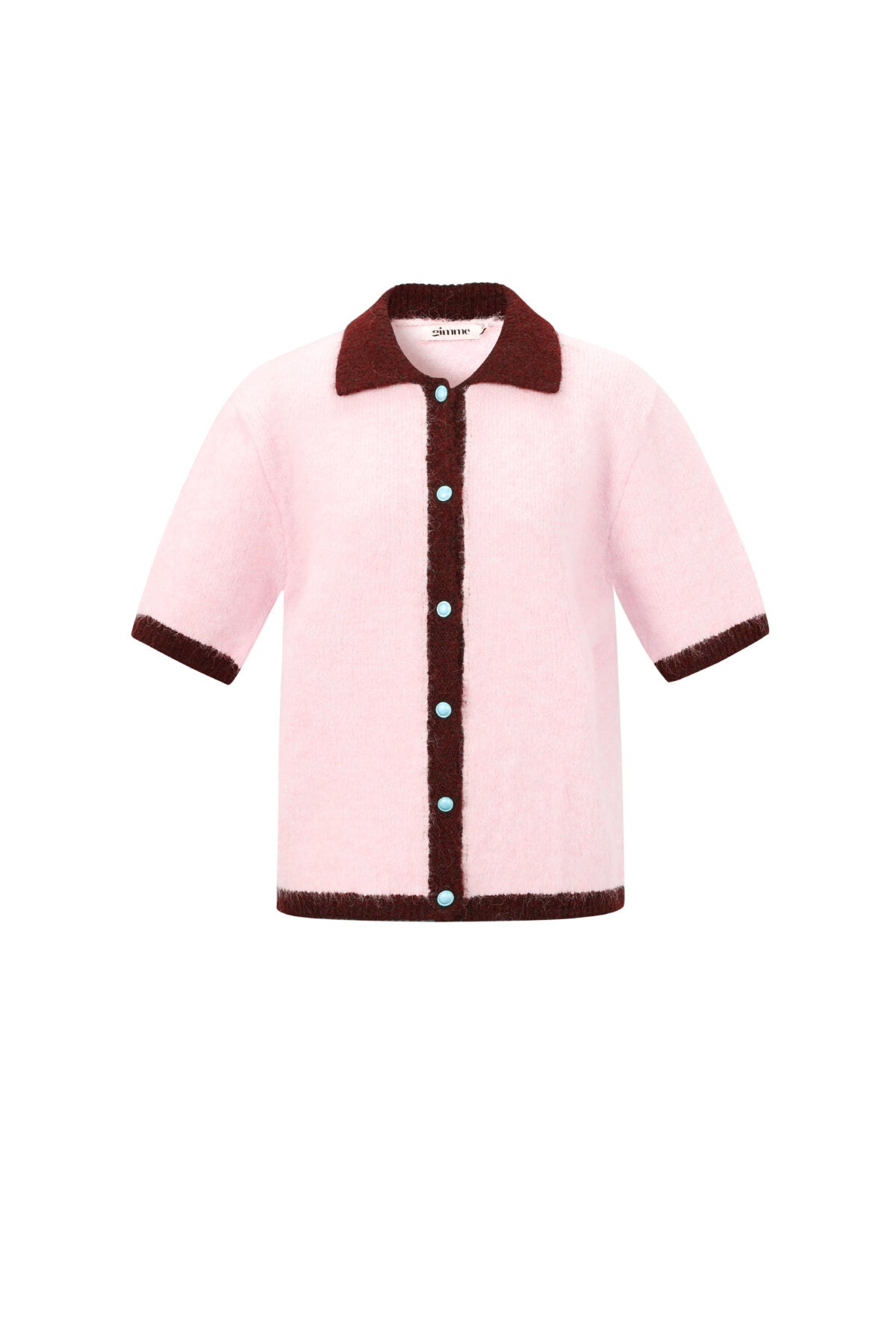 Gebreide Polyestervezel Vrouwen Trui Casual Kleurcontrast