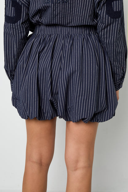 Woven Cotton Vrouwen Shorts Casual Stripes