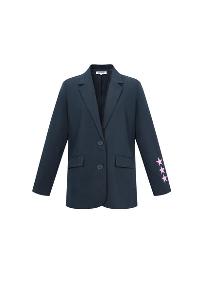Geweven Polyestervezel Vrouwen Suit Set Casual Letters Ontwerp