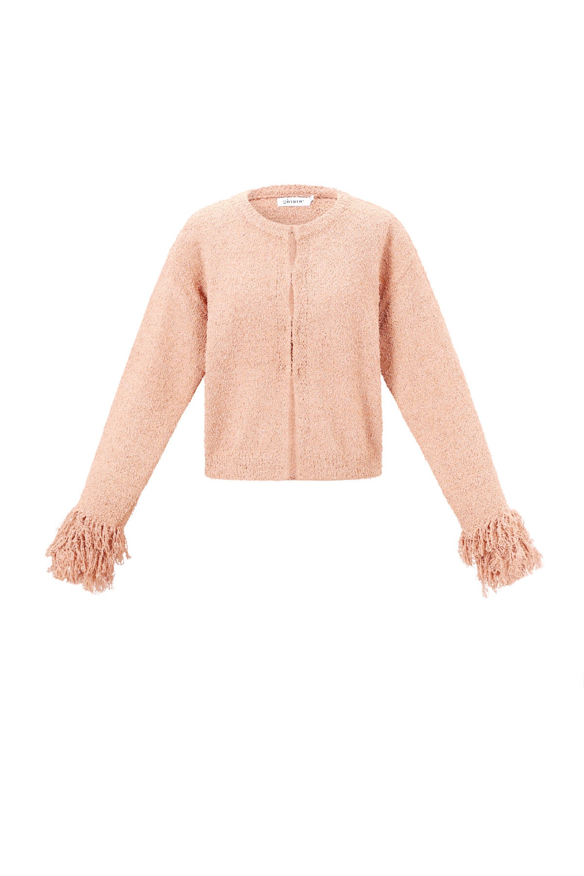 Gebreide Polyestervezel Vrouwen Cardigan Casual Solide Kleur Herfst/Winter