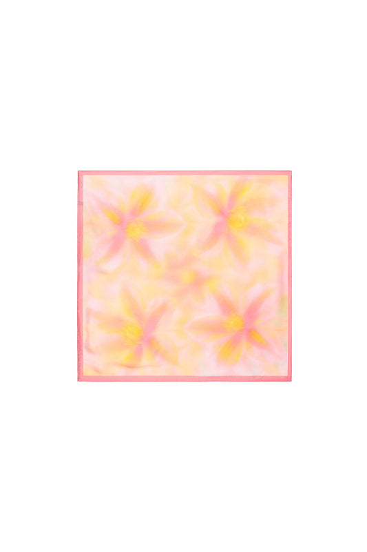 Zomersjaals met bloemenprint, casual, polyester, dagelijkse accessoires